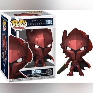 Funko Pop! Anime Solo Leveling Igris Metallic Red Armor Chase Edition